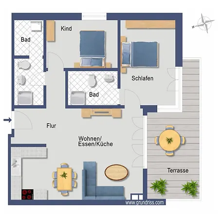 아파트 Quartier Ii 3 *